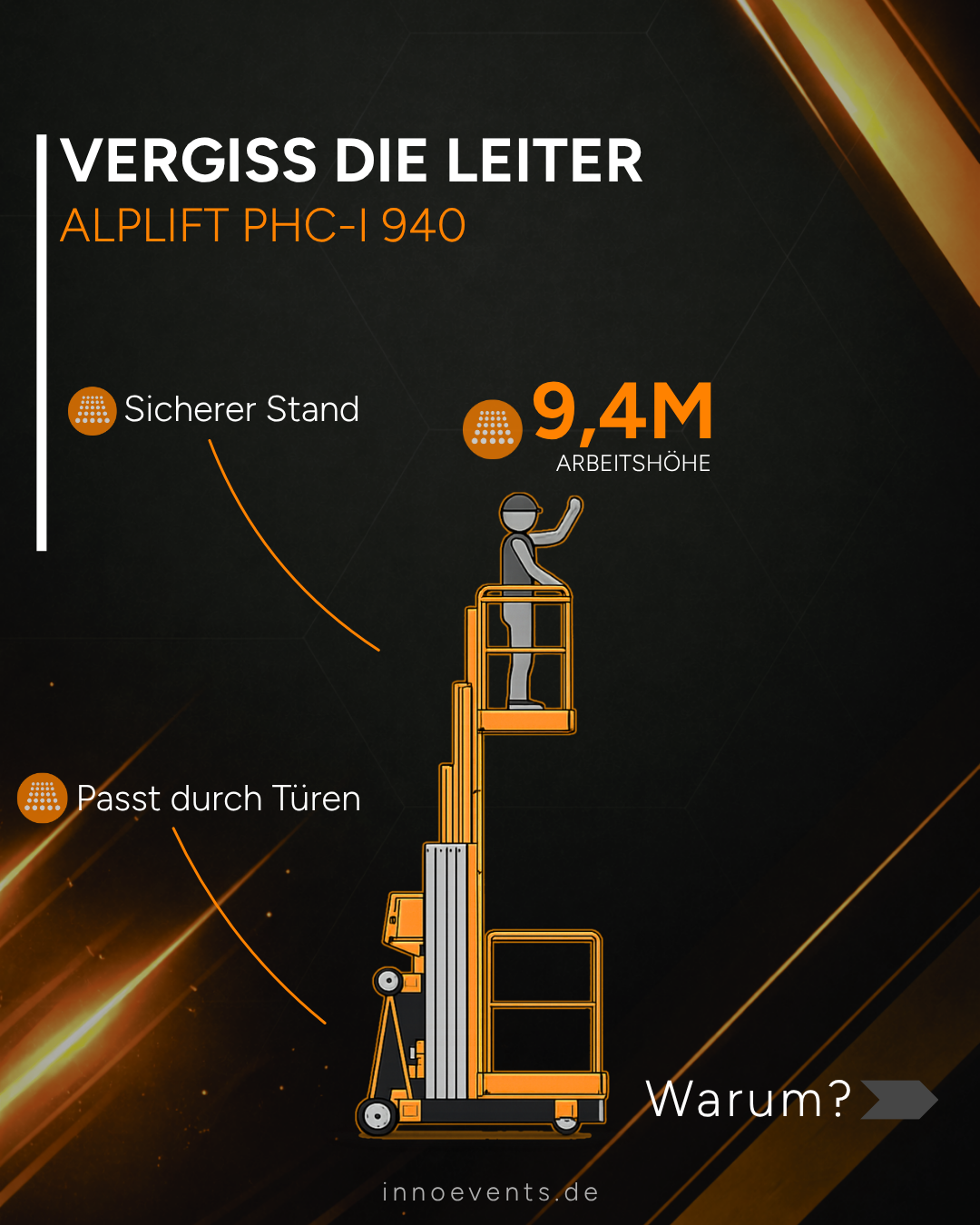 Alplift PHC-I 940 Arbeitslift