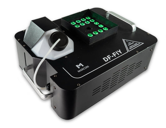 1500W Senkrechnebler mit integrierten RGB LEDs